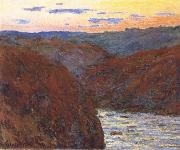 Claude Monet The Creuse,Sunset Spain oil painting artist